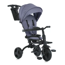 Трехколесный велосипед Turbo Trike MT 1055 Grey с ручкой, серый